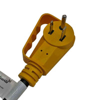 Parkworld 65542 NEMA 6-50P to 6-20R (T-Blade 6-15R) Tri-outlets 1FT