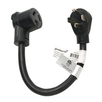 Parkworld 60134 Dryer Adapter Cord ETL Listed NEMA 14-30P Male to 10-30R Female, 30A, 250V, 7500W