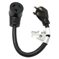 Parkworld 60134 Dryer Adapter Cord ETL Listed NEMA 14-30P Male to 10-30R Female, 30A, 250V, 7500W
