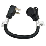 Parkworld 60486 AC Adapter Cord NEMA Dryer 14-30P to TT-30R RV 30A 125V ETL Approved