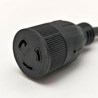 Parkworld 65429 NEMA 6-15P to L5-20R Adapter Cord, Output 15amp 125volt 1FT