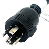 Parkworld 61315 AC Adapter Cord NEMA L21-30P to L14-30R 1 Feet