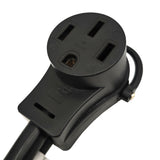 Parkworld 61544 Combiner, Household Regular (2) 5-15 Plug Male to RV 14-50 Receptacle Female, (2) 5-15 to 14-50R V Adapter Cord