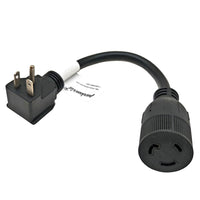 Parkworld 65412 NEMA 6-20P to L5-20R Adapter Cord, Output 20amp 125volt 1FT