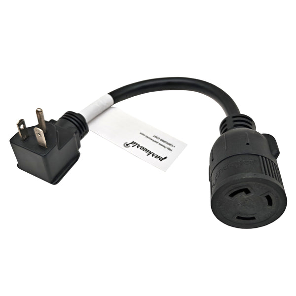 Parkworld 65436 NEMA 6-20P to L5-30R Adapter Cord, Output 20amp 125volt 1F