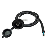 Parkworld 79698 NEMA L7-30 Port Plug Assembly Power Inlet NEMA L7-30P Molded with 10AWG Power Cord 6FT