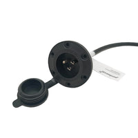 Parkworld 79551 NEMA 5-15 Port Plug Assembly Power Inlet, NEMA 5-15P to 5-15R 1.5FT