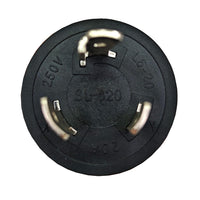 Parkworld 65405 NEMA L6-20P to L5-30R Adapter Cord, Output 20amp 125volt 1FT