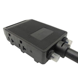 Parkworld 64873 NEMA 14-50P to 5-20R (T-Balde 5-15R) Adapter Cord with 20amp Circuit  Breaker, RV 4-Prong 50A Plug to 4 of Household regular 3-Prong 15A Outlet