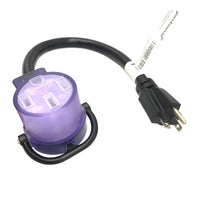 Parkworld 62282 RV Adapter Cord NEMA 5-20P to 14-50R (ONLY Output 125V for RV, NOT for EV) 1.5 feet.