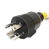 Parkworld NEMA L21-30 Extension Cord with SJTW (5) 10AWG, UL Listed