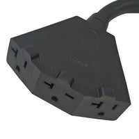 Parkworld 65344 NEMA 14-50P to 2 of 5-20R(T-Blade 5-15R) and 6-20R(T-Blade 6-15R) 1FT
