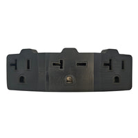 Parkworld 65344 NEMA 14-50P to 2 of 5-20R(T-Blade 5-15R) and 6-20R(T-Blade 6-15R) 1FT