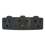 Parkworld 65344 NEMA 14-50P to 2 of 5-20R(T-Blade 5-15R) and 6-20R(T-Blade 6-15R) 1FT