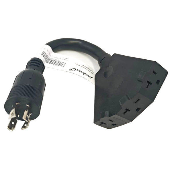 Parkworld 65375 NEMA L14-20P to 2 of 5-20R(T-Blade 5-15R) and 6-20R(T-Blade 6-15R) 1FT