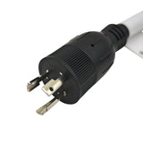 Parkworld 65580 NEMA L5-20 Male Plug split to (3)5-20 Female Receptacle, Generator Locking 3-Prong 20 AMP 125 Splitter Adapter Cord 1.5FT