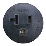 Parkworld 65603 NEMA 5-50 Male Plug to 5-20 Female Receptacle, 3-Prong 50 AMP 125 Splitter Adapter Cord (6FT)