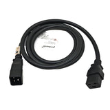 Parkworld IEC C19 to C20 Extension Cord UL Listed