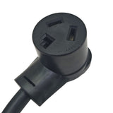Parkworld 65863 NEMA L6-20P to 10-30R, Locking 20A 250V to Dryer 30A 250V Adapter Cord, (1FT)