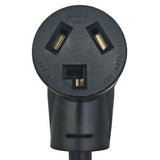 Parkworld 65863 NEMA L6-20P to 10-30R, Locking 20A 250V to Dryer 30A 250V Adapter Cord, (1FT)