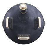 Parkworld 65870 Industrial Range, Stove, Oven NEMA 14-60 Adapter Cord, Straight to Right-Angle, 4-Prong, 50 AMP, 250 Volts, 12500 Watts (1.5FT)