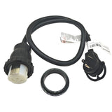Parkworld RV 30A to Marine Shore Power 50A Extension Cord Adapter TT-30P to SS2-50R