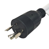 Parkworld 65955 NEMA L6-20P to 6-30R, Locking 20A 250V to Industrial 30A 250V Adapter Cord (1FT)