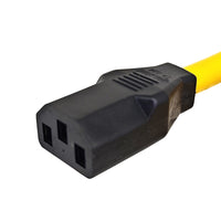 Parkworld 67546 Computer Power Cord NEMA 6-15P to IEC C13, 15A, 250V, SJTW 14AWG/3C (6FT)