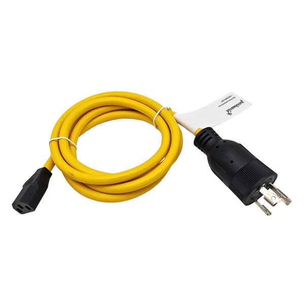 Parkworld 67577 Computer Power Cord NEMA L6-20P to IEC C13, 16A, 250V, SJTW 14AWG/3C (6FT)