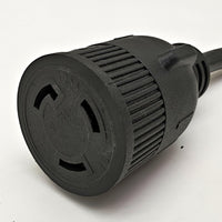 Parkworld 65436 NEMA 6-20P to L5-30R Adapter Cord, Output 20amp 125volt 1F