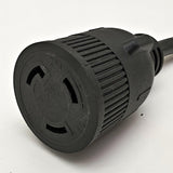 Parkworld 65436 NEMA 6-20P to L5-30R Adapter Cord, Output 20amp 125volt 1F