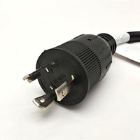 Parkworld 65405 NEMA L6-20P to L5-30R Adapter Cord, Output 20amp 125volt 1FT