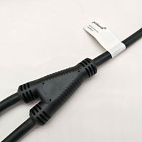 Parkworld Splitter Cord 20 or 30 AMP for DIY Assembly 3-Prong or 4-Prong 3 connectors, Y Part Molded with STW Cable Outdoor PVC Jacket 3FT