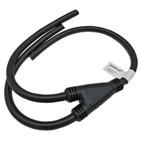 Parkworld Splitter Cord 20 or 30 AMP for DIY Assembly 3-Prong or 4-Prong 3 connectors, Y Part Molded with STW Cable Outdoor PVC Jacket 3FT