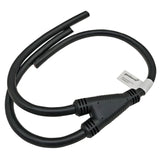 Parkworld Splitter Cord 20 or 30 AMP for DIY Assembly 3-Prong or 4-Prong 3 connectors, Y Part Molded with STW Cable Outdoor PVC Jacket 3FT