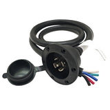 Parkworld 79759 NEMA L21-30 Port Plug Assembly Power Inlet NEMA L21-30P Molded with 10AWG Power Cord 6FT