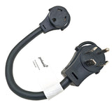 Parkworld 79773 RV Adapter Cord Welder NEMA 14-60P to TT-30R Camper 3 Prong Female, 30AMP, 125Volt, 1.5FT