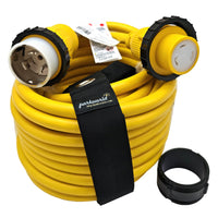 Parkworld 692019 Shore Power Adapter Cord Marine 50A Plug SS2-50P to L5-30R RV 30A Receptacle Female