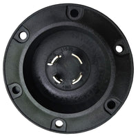 Parkworld 79728 NEMA L15-20 Port Plug Assembly Power Inlet NEMA L15-20P Molded with 12AWG Power Cord 6FT