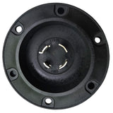 Parkworld 79728 NEMA L15-20 Port Plug Assembly Power Inlet NEMA L15-20P Molded with 12AWG Power Cord 6FT