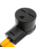 Parkworld 885095 15A to 30A Pig-Tail Power Adapter Cord 5-15P Male to Welding 6-30R Female Dog-Bone
