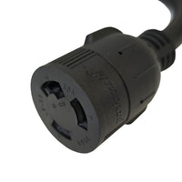 Parkworld 885132 NEMA L6-20P to L6-30R Adapter Cord 20 AMP Twist Lock L6-20 Plug Male to Locking 30 Amp L6-30 Receptacle Female