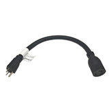 Parkworld 885163 Adapter Power Cord 15 AMP 6-15 Plug to Twist Lock 20 AMP L6-20 Receptacle