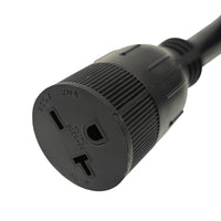 Parkworld 886207 RV 14-50 Plug Male to Kitchen 6-20 (6-15) Receptacle Female 14-50P to 6-20R Adapter Cord