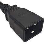 Parkworld IEC C19 to C20 Extension Cord UL Listed