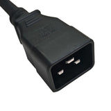 Parkworld IEC C19 to C20 Extension Cord UL Listed
