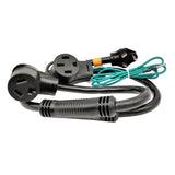 Parkworld 60318 Splitter, NEMA 10-30 Male Plug to Dryer 10-30 ＆ RV/EV 14-50 Female Receptacle, Dryer 30 AMP 3-prong Y Adapter Cord