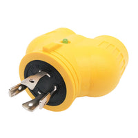 Parkworld 60868 Adapter Generator 4 Prong 20A Plug L14-20P to (2) 5-20R (T-Blade 5-15R) Receptacle