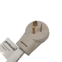 Parkworld 61582 NEMA 7-20 Plug Male AC Power Cord for 20A 277V 5540W (7-20P, 5FT)