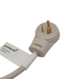 Parkworld 61583 NEMA 7-20 Plug Male AC Power Cord for 20A 277V 5540W (7-20P, 3FT)